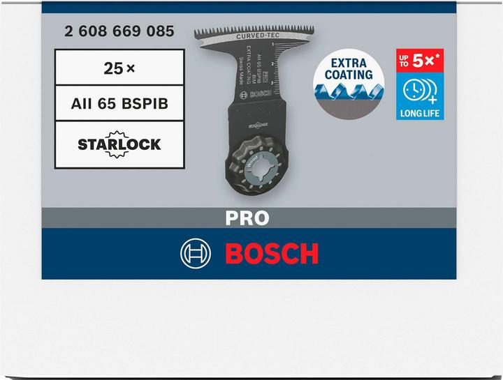 Productafbeelding Bosch Professional Zubehör PRO AII 65 BSPIB mes voor multifunctioneel gereedschap, 65 x 40 mm