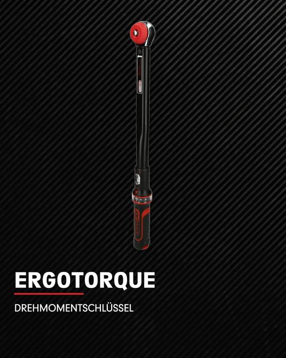 Image du produit KS Tools 1/2 ERGOTORQUE 60-32Nm Clé dynamométrique à cliquet (1/2", 60 Nm, 320 Nm)