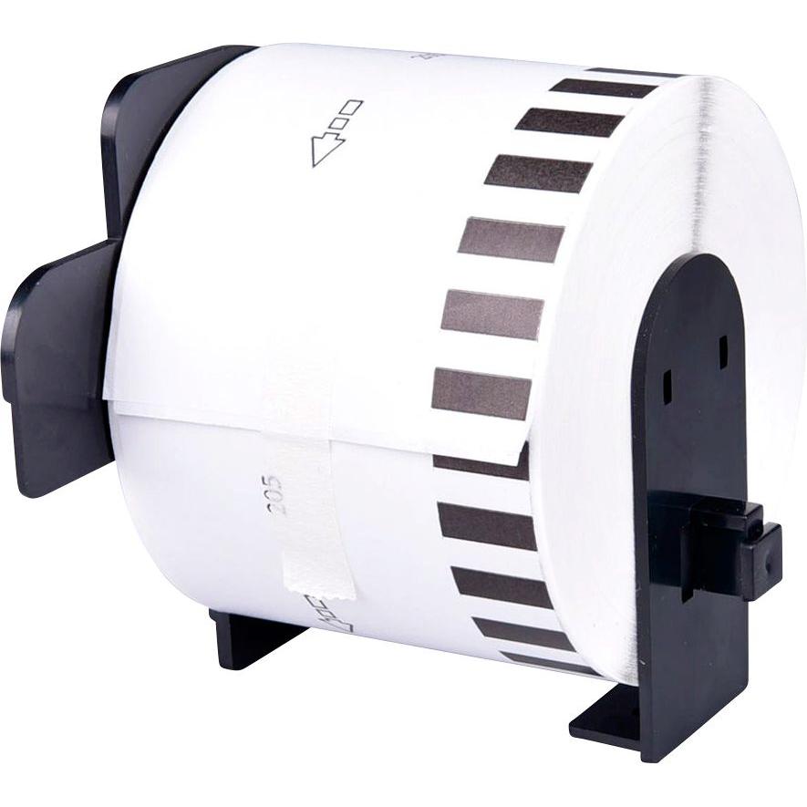 G&G, Etiketten, Etiketten Rolle Kompatibel ersetzt Brother DK-22205 62 mm x 30.48 m Papier W