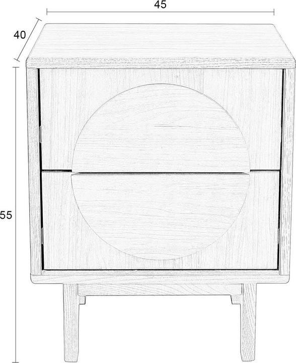 Produktbild Zuiver Side (40 x 45 x 55 cm)