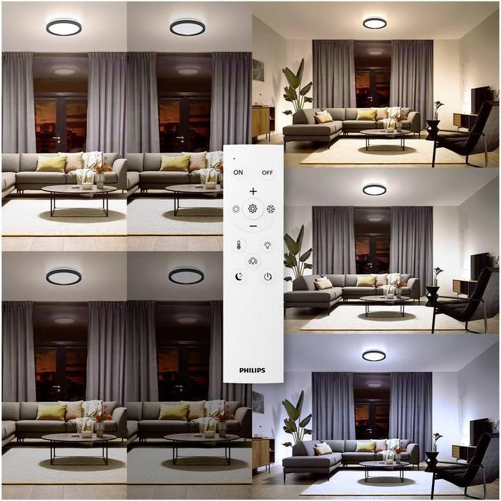 Actual product image Philips Multipack 2x AIO Deckenleuchte (2400 lm)