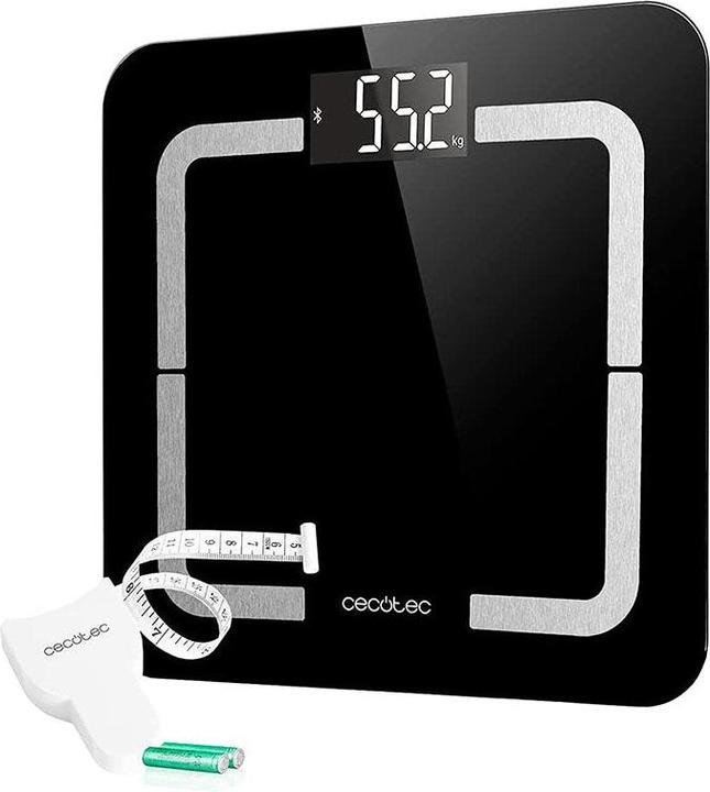 Cecotec 04090 Personal Scale Square Electronic Personal Scale (180 kg)