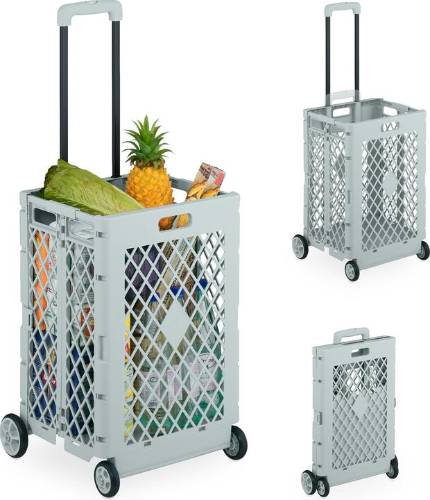Actual product image Relaxdays shopping cart