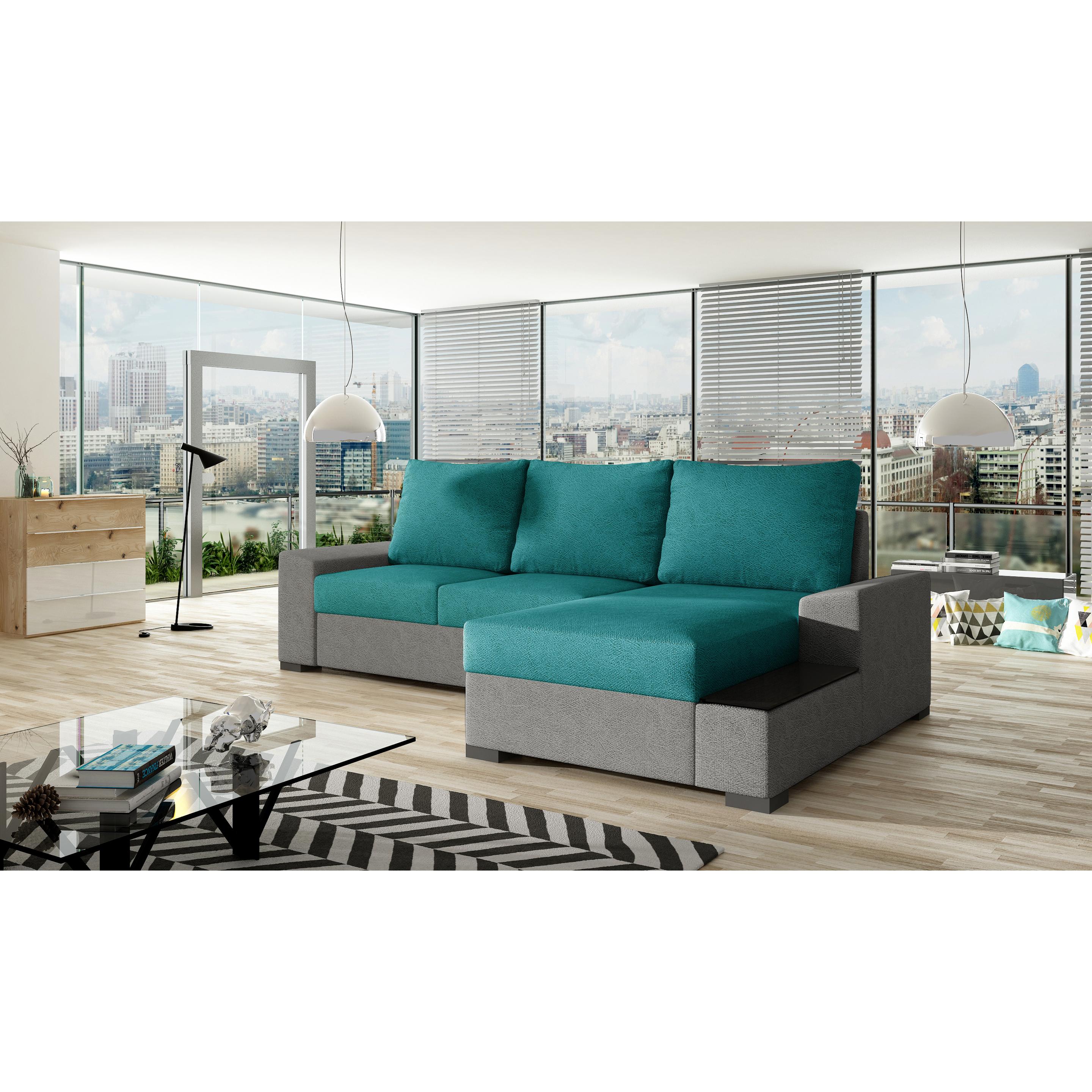 ELTAP, Sofa, Negro (Ecksofa, 3-Sitzer, Bettsofa)