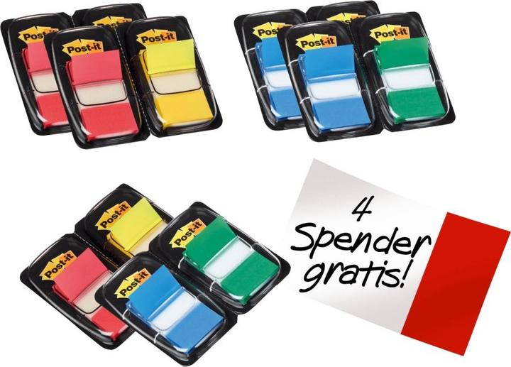 Post-it Indice Set 680 (2,5 x 4,5 cm)