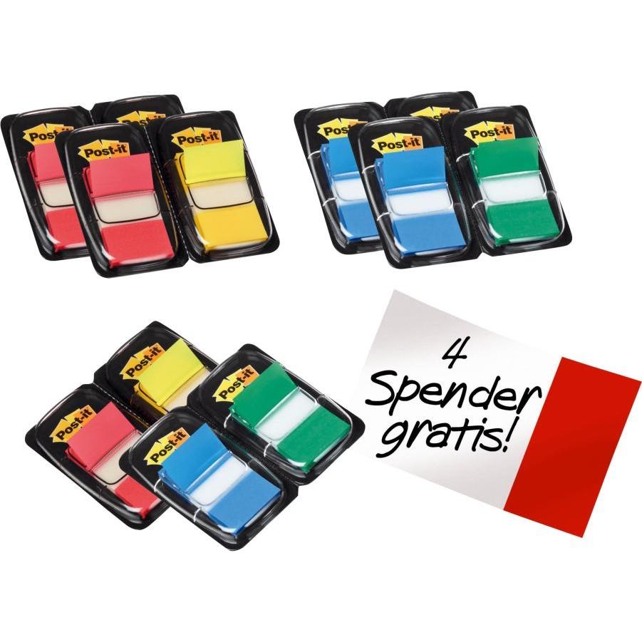 Post-it, Haftnotiz, Index Set 680 (2.5 x 4.5 cm)