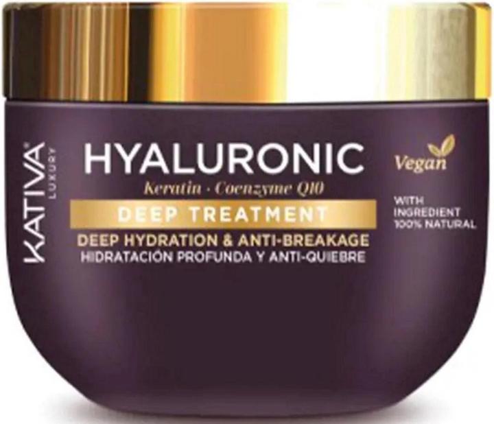Actual product image Kativa Hyaluronic Keratin And Coenzyme Q10 Deep Treatment 300ml (300 ml, Liquid shampoo)