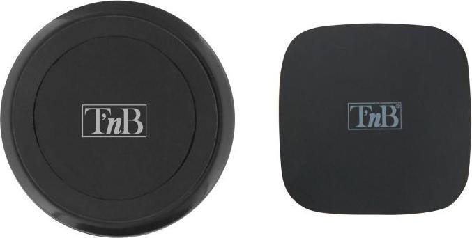 Image du produit T'nB Support magnétique rotatif de téléphone compatible (Noir)
