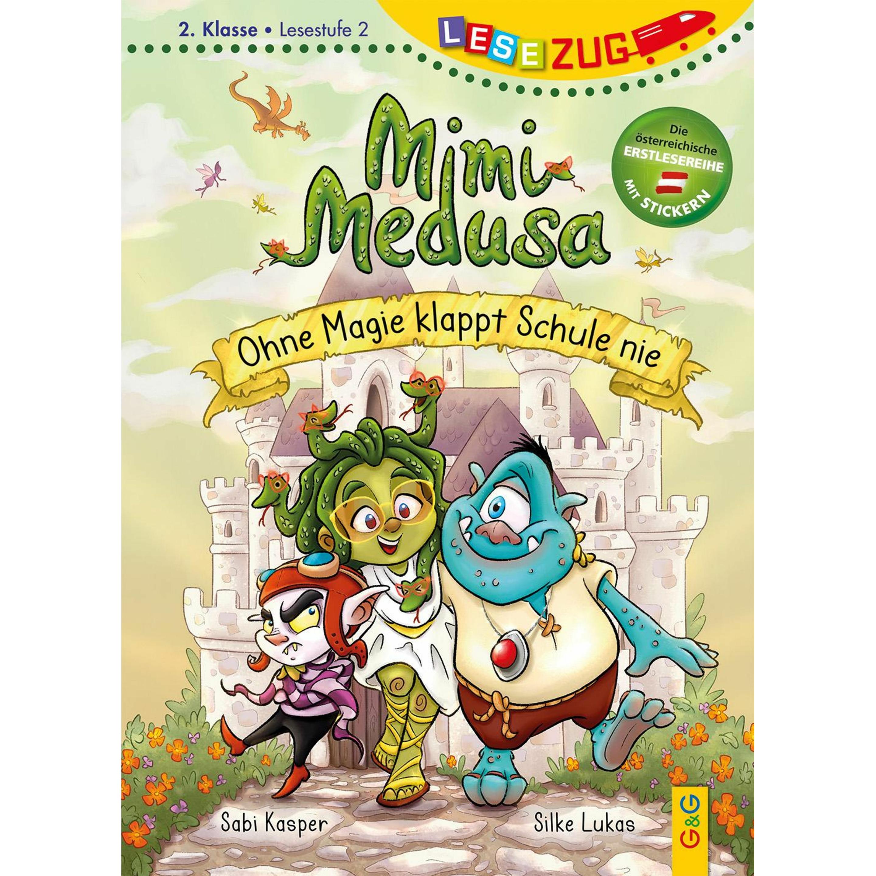 LESEZUG/2. Klasse - Lesestufe 2: Mimi Medusa - Ohne Magie klappt Schule nie, Schulbücher von Sabi Kasper