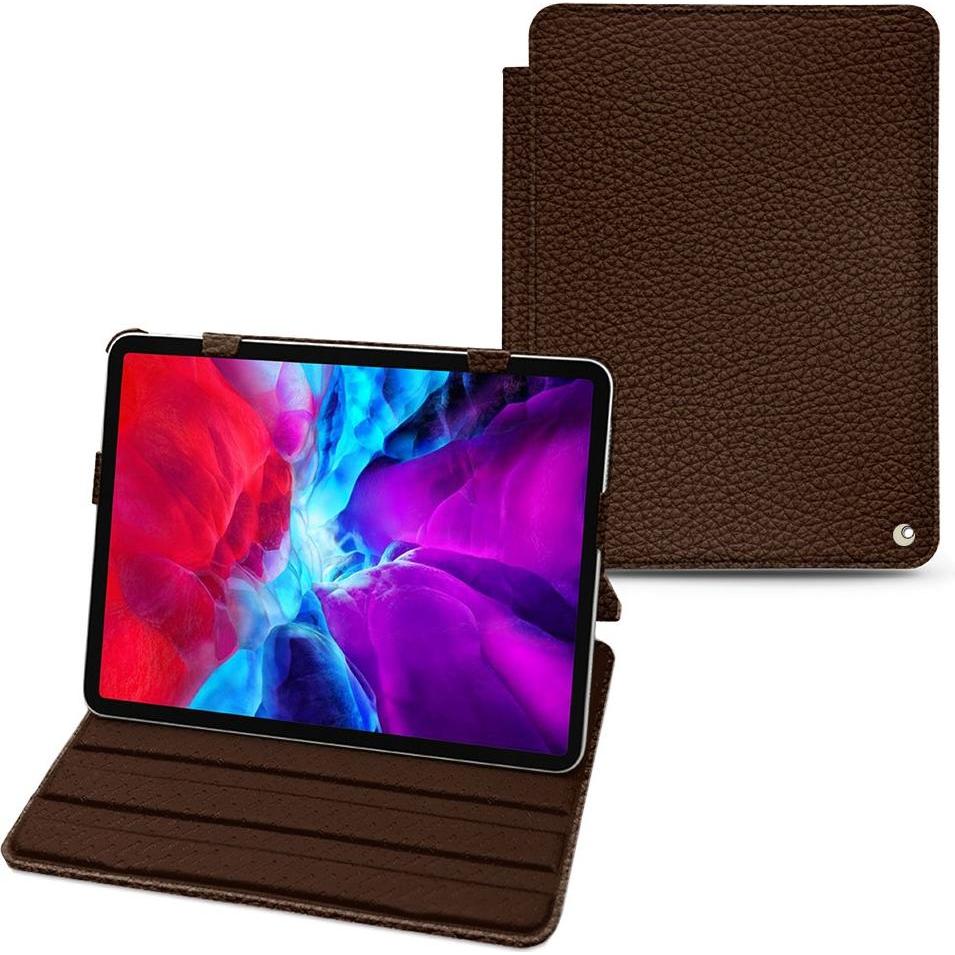 Noreve Lederschutzhülle horizontal (iPad Pro 11 2020 (2. Gen)), Tablet Hülle, Braun
