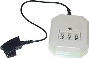 Produktbild Shiverpeaks Kabel TK TAE-Adapter, TAE-F-Stecker/NFF-Buchsen, 20cm Kabel