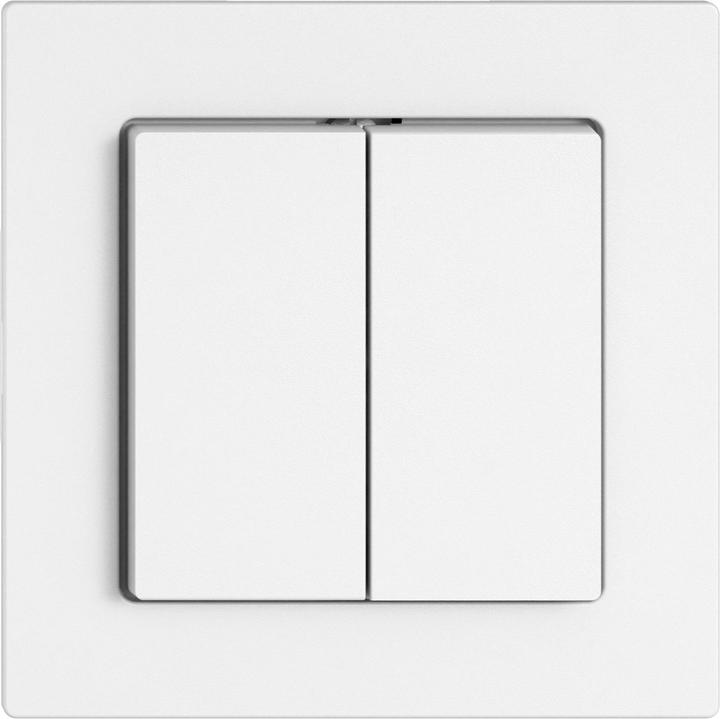 Actual product image Feller Doppel-Drucktaster, AR / AR Edizio.Liv