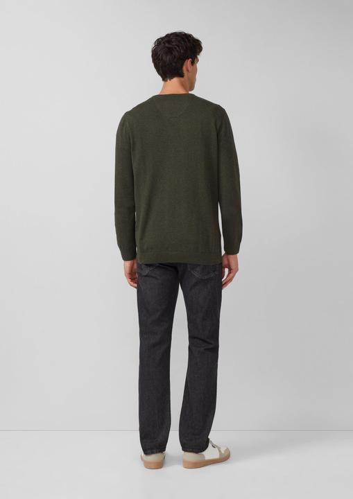 Image du produit s.Oliver Strickpullover Strickpullover mit Logo-Stickerei (L)