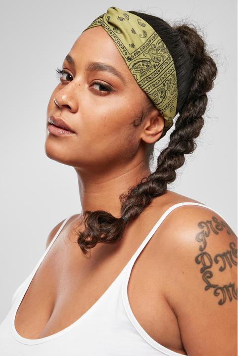 Produktbild Urban Classics Bandana Print Headband 2-Pack