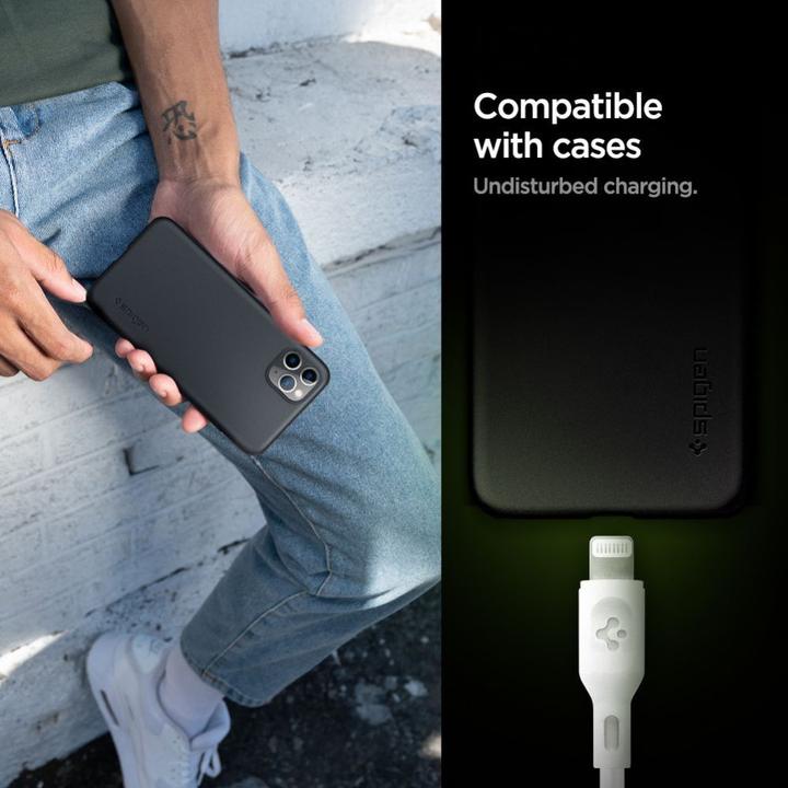 Produktbild Spigen Kabel DuraSync MFi USB-C / Lightning 2-Pack 100 cm - biaÅy (1 m)