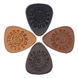 Timber Tone Leather Tones Mixed Pack of 4 (4 x), Plektrum