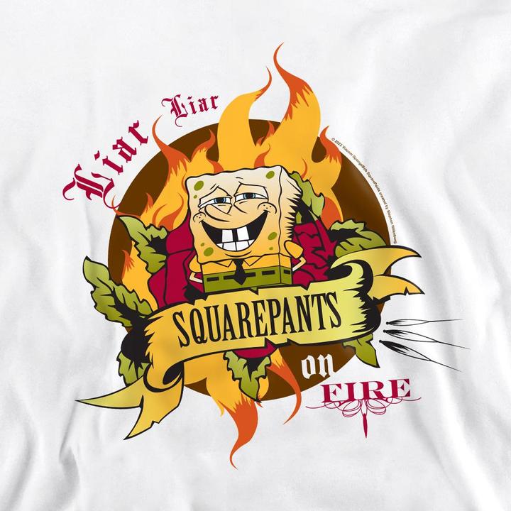 Produktbild Spongebob Squarepants Liar Liar Pants On Fire Sweatshirt (S)