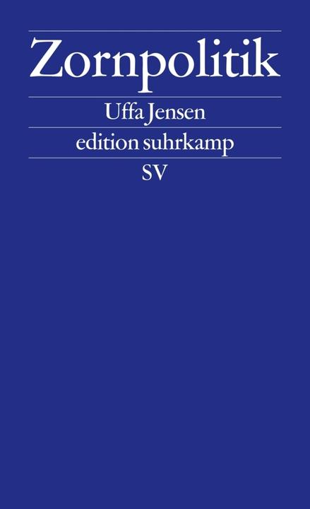 Produktbild Zornpolitik (Deutsch, Uffa Jensen, 2017)