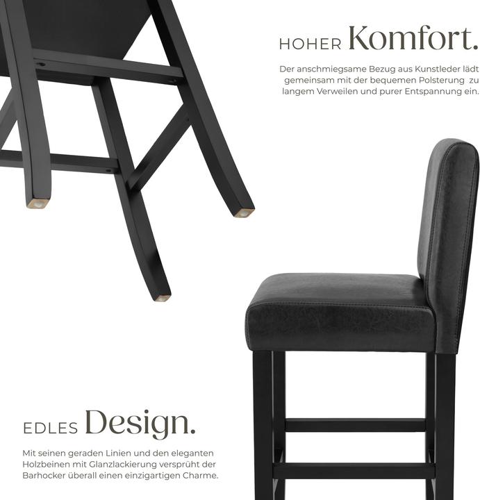 Produktbild tectake Barhocker