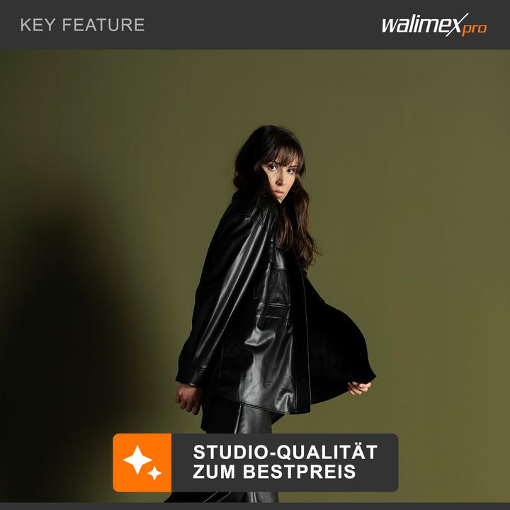 Produktbild Walimex 3-fach Hintergrundsystem + Tasche (290 cm, 250 cm)