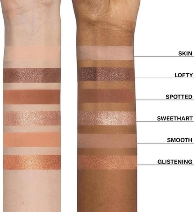 Actual product image Mesauda Bare Harmony 206 Timeless Nude Eyeshadow Palette (206 Timeless Nude)
