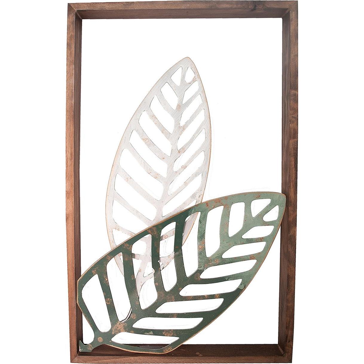 NTK-Collection, Wanddeko, Wandkunst aus Metall Blatt
