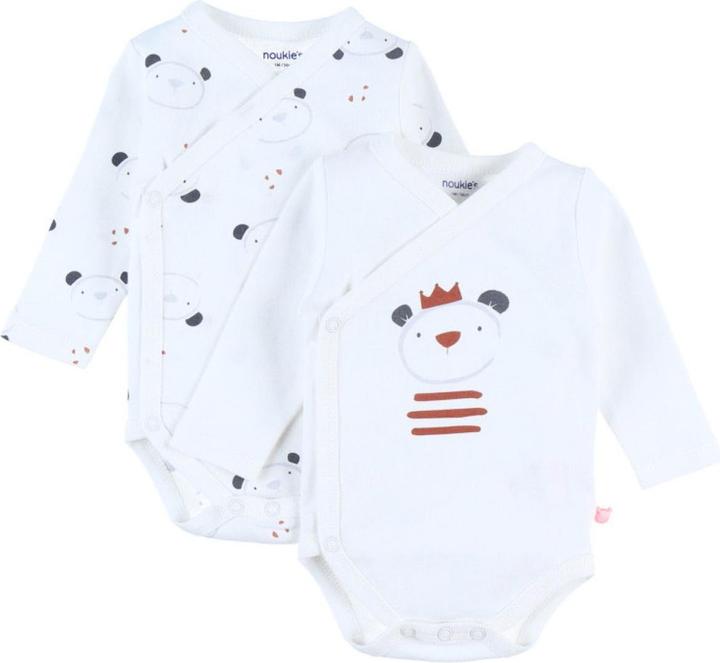Produktbild Noukies 2er Langarmbody Set gekreuzt