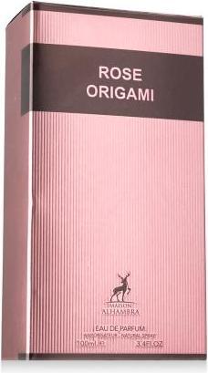 Actual product image Maison Alhambra Rose Origami EDP U 100 ml (Eau de parfum, 100 ml)
