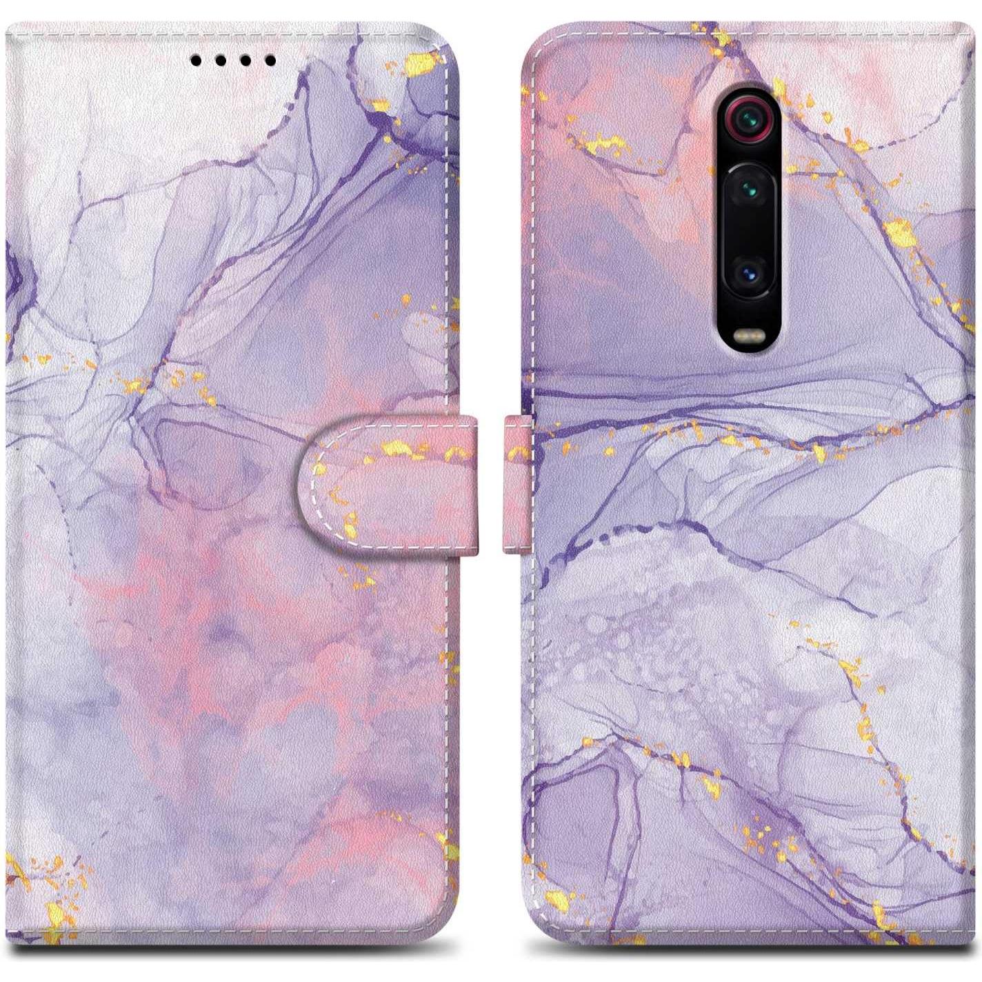 Cadorabo Book Hülle mit Print für Xiaomi Mi 9T / Mi 9T PRO / RedMi K20 / RedMi K20 PRO (Xiaomi Redmi K20 Pro, Xiaomi Red...