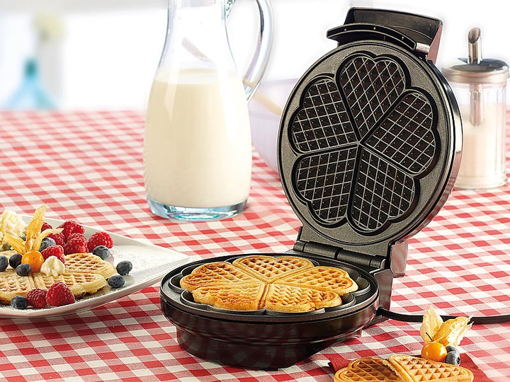 Image du produit Rosenstein & Söhne Gaufrier pour gaufres en forme de coeur