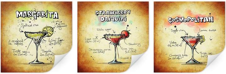 Immagine prodotto Trenddeko Set di cocktail 01 (30 x 30 x 30 cm)