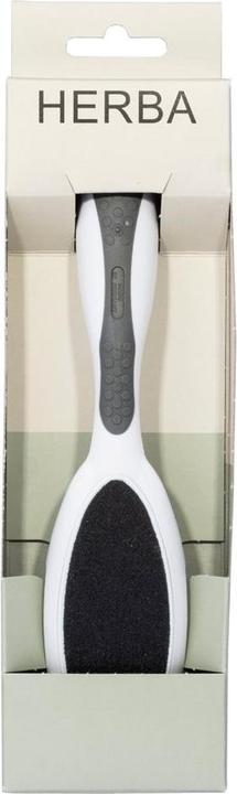 Produktbild Herba Doppelfussfeile grob und fein Softtouch grau