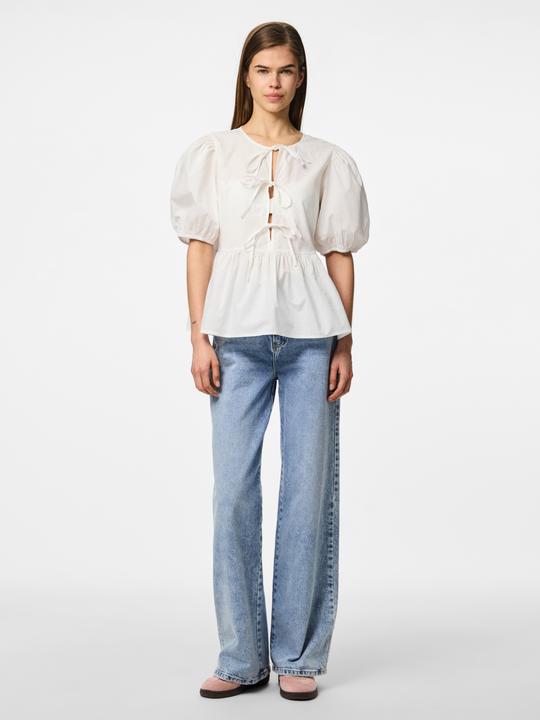 Actual product image Pieces PCJOLLY Top with Puffed Sleeves (L)