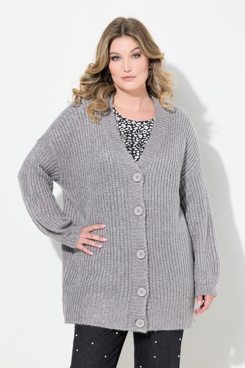 Produktbild Miamoda Strickjacke mit Glitzergarn, Loose Fit (56)