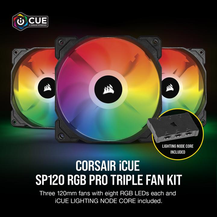 Immagine prodotto Corsair SP120 RGB PRO (120 mm, 3 x)