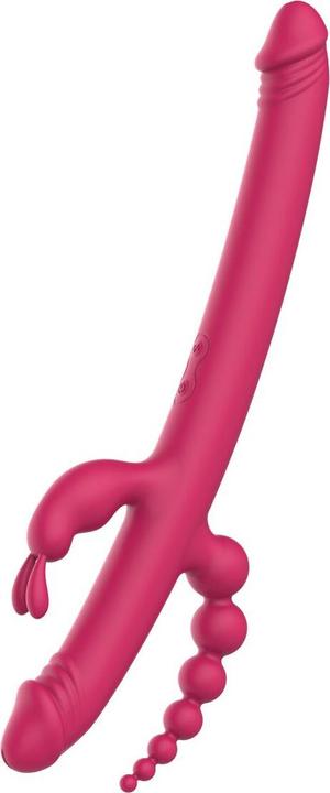Produktbild Dream Toys Essentials Anywhere Pleasure Vibe Pink Vibrator 40 cm
