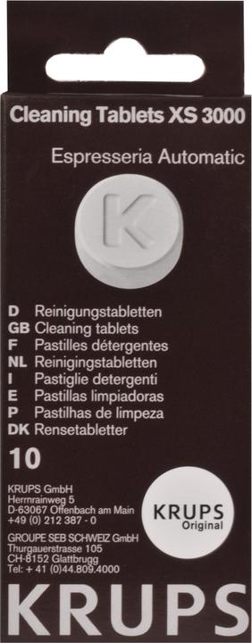 Actual product image Krups Cleaning tablets