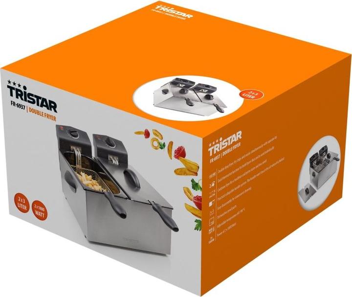 Productafbeelding Tristar Friteuse dubbel