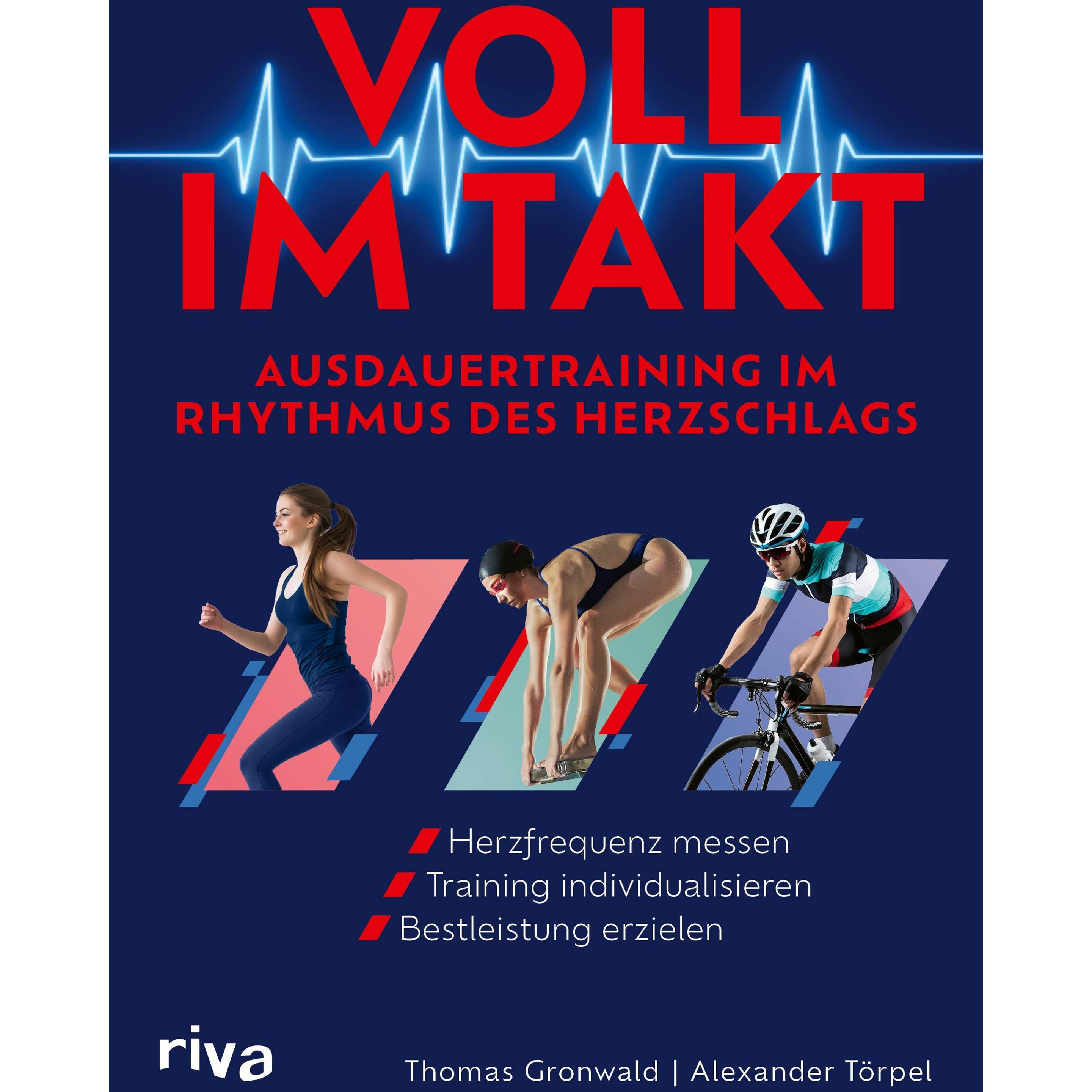 Thumbnail - Voll im Takt – Ausdauertraining im Rhythmus des Herzschlags, Ratgeber von Thomas Gronwald, Alexander Törpel