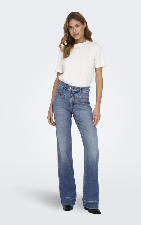 Image du produit Only ONLJUICY Hohe Taille Weiter Beinschnitt Jeans Jeans mit weitem Bein (W33/L32)