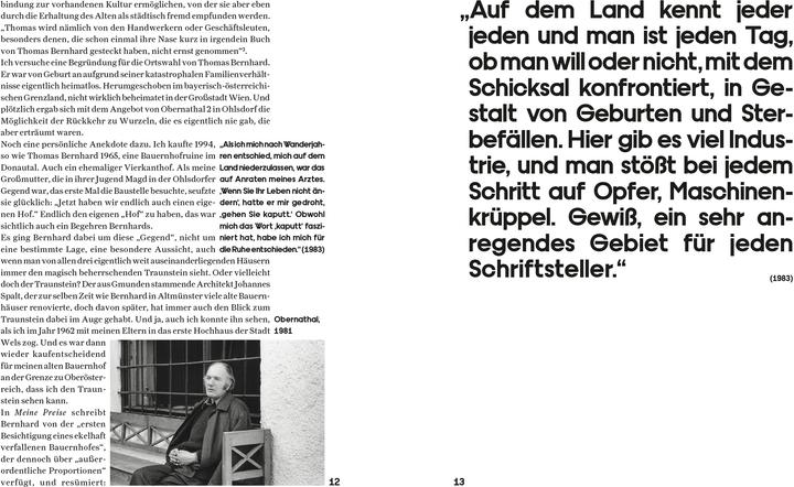 Actual product image Thomas Bernhard Hab & Gut (German, Barbara Vinken, Dietmar Steiner, 2019)