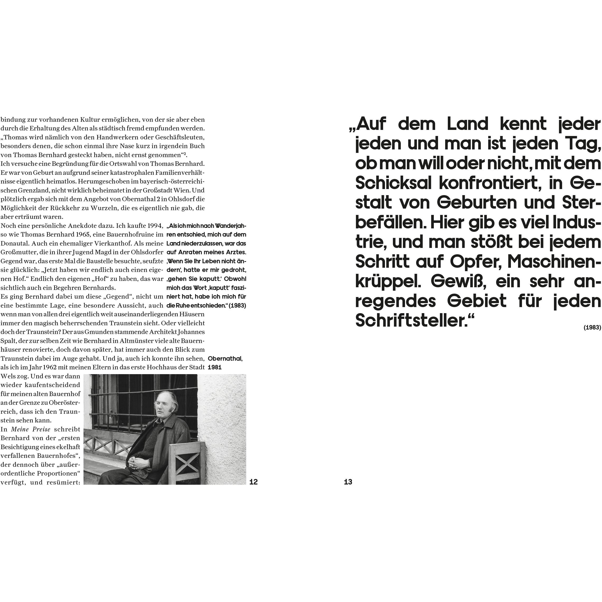 Thumbnail - Thomas Bernhard Hab & Gut, Fachbücher von Barbara Vinken, Dietmar Steiner