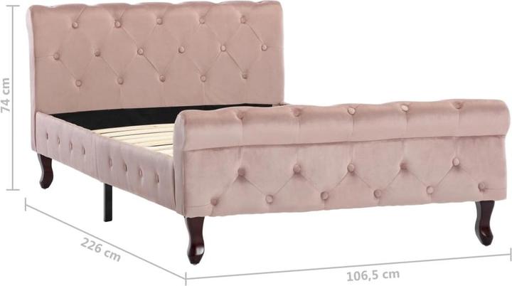 Image du produit vidaXL Bettgestell (100 x 200 cm)
