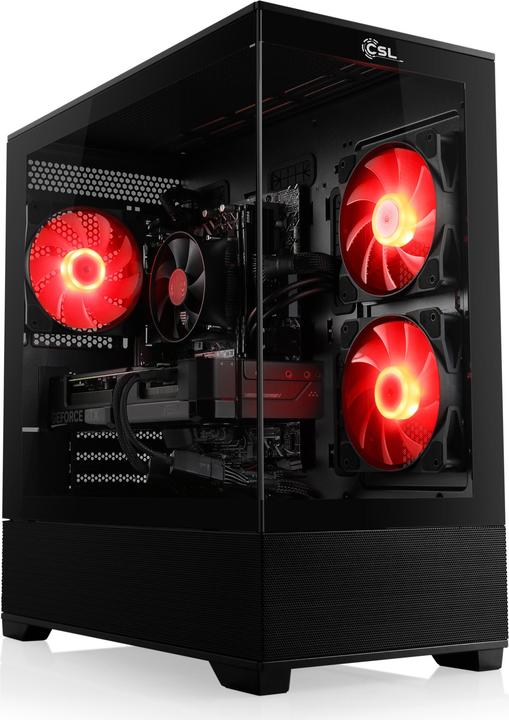 Actual product image CSL Computer Gaming PC M13310H Intel® Core™ i5 14400F 16 GB RAM 1000 GB SSD (1000 GB, 16 GB, Intel Core i5-14400F)