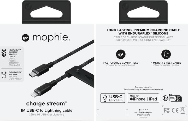 Actual product image Zagg Mophie-Accessories-Cables-Usbc (1 m, USB 3.2 Gen 1)