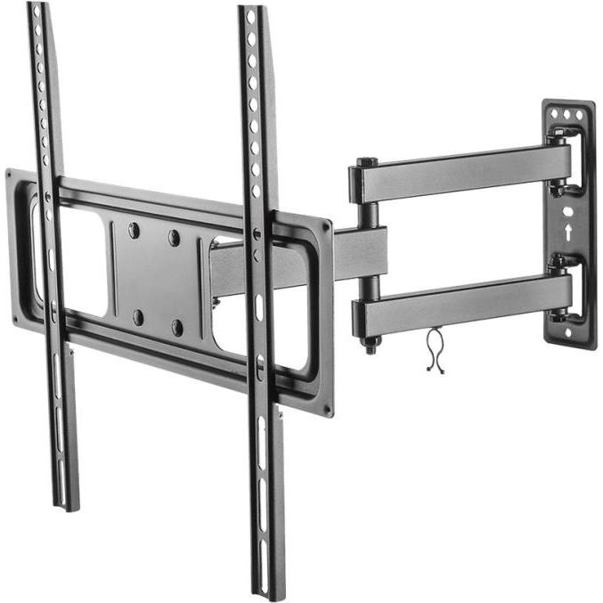 Deltaco ARM-1200 TV mount (55") Black (Wand, 55", 35 kg), TV Wandhalterung, Schwarz