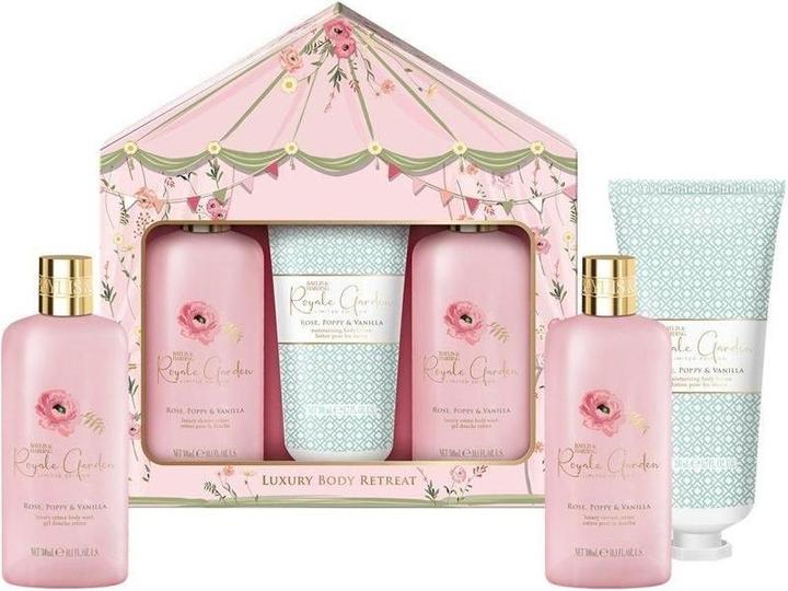 Produktbild Baylis & Harding Royale Garden Rose, Poppy & Vanilla Luxury Body Retreat (300 ml)