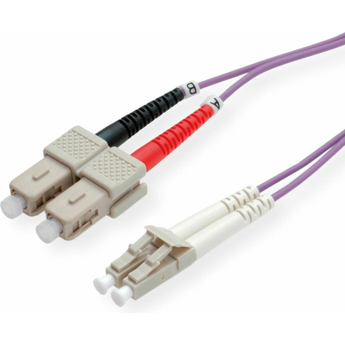 Roline Viola Cavo In Fibra Ottica (0.50 M), Cavo Di Rete