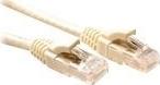Produktbild ACT Ivory 10 meter U/UTP CAT6 patch cable component level with RJ45 connectors (U/UTP, CAT6, 10 m)