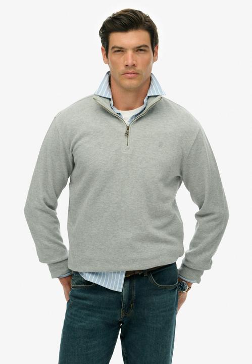 Produktbild Superdry Ripp-Pullover mit Reissverschlusskragen (L)